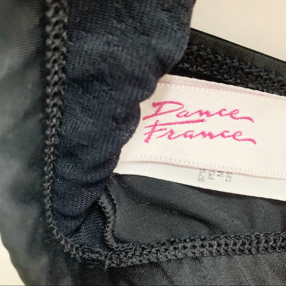 🎁 5/$25 Dance France black sport bra top Medium - Picture 4 of 5